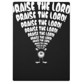 主を賛美する絵文字 クリップボード (裏面)