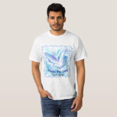 主を賛美する クリスチャン Tシャツ (正面フル)