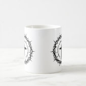 主を賛美する コーヒーマグカップ (中央)