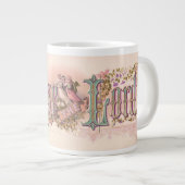 「主を賛美せよ」Pretty Pastels ジャンボコーヒーマグカップ (正面右)