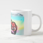 主イエスの恵みは神の民と共にある。 ジャンボコーヒーマグカップ (右)