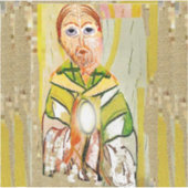 主イエス・キリストのステッカー シール (正面)