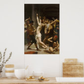 主イエス・キリストの鞭打ち1880 ポスター (キッチン)