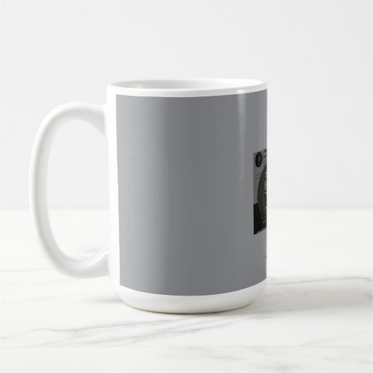 主イエス・キリストは私の主であり救世主です コーヒーマグカップ (左)