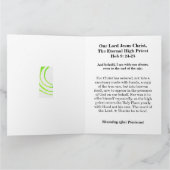 主イエス・キリスト カード (内部)