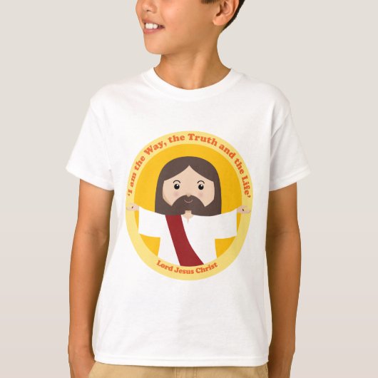 主イエス・キリスト Tシャツ (正面)