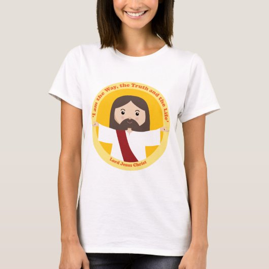 主イエス・キリスト Tシャツ (正面)
