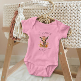 主イエス・キリンよ、誉め讃えよ ベビーボディスーツ