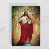 主イエス – グリーティングカード 案内状 (正面/裏面)