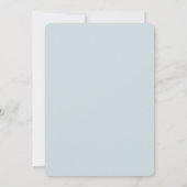 主イエス – グリーティングカード 案内状 (裏面)