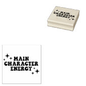 主キャラクターエネルギー ラバースタンプ (押印)
