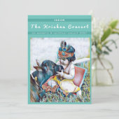 主クリシュナコンサート ISKON シーズンカード (スタンド正面)