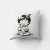 主クリシュナ クッション (裏面)