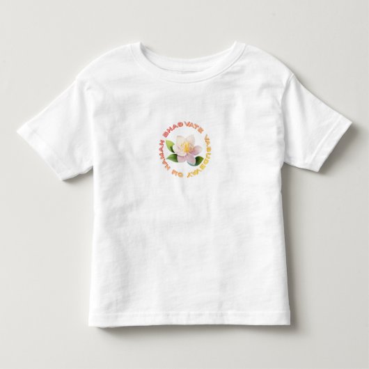 主クリシュナ トドラーTシャツ (正面)
