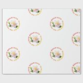 主クリシュナ ラッピングペーパー (フラット)