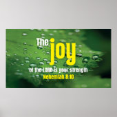 主クリスチャンのフレーム・アートの喜び ポスター (正面)