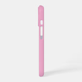 主クリスチャンピンクをたたえる iPhone 16ケース (左側面)