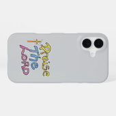 主クリスチャン引用文 iPhone 16ケース (裏面横)