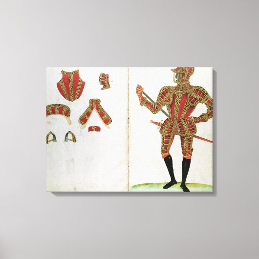 主コンプトンのための鎧のスーツ, 'An Elizabet キャンバスプリント (正面)