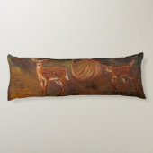 主シカの子鹿 ボディピロー (裏面)