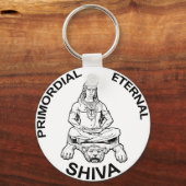 主シヴァ始原永遠、インディアン神 キーホルダー (正面)