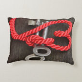 主ハートの記念品ロマンチックな愛運命の運命 アクセントクッション (裏面)