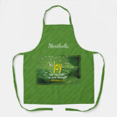 主パーソナライズされたの喜び エプロン (正面)