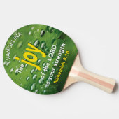 主パーソナライズされたの喜び 卓球ラケット (横)