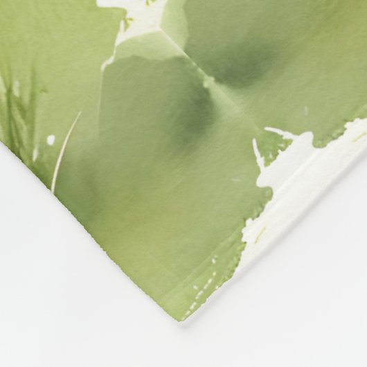 主パーソナライズされたは私の羊飼いのクリスチャン フリースブランケット (角)