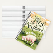 主パーソナライズされたは私の羊飼いの日記 ノートブック (内側)