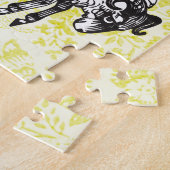 主パーソナライズされたは私の羊飼いの詩篇23 ジグソーパズル (側面)