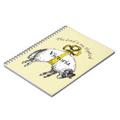 主パーソナライズされたは私の羊飼いの詩篇23 ノートブック (左側)