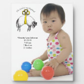 主パーソナライズされたは私の羊飼いの詩篇23 フォトプラーク (正面)