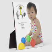 主パーソナライズされたは私の羊飼いの詩篇23 フォトプラーク (側面)