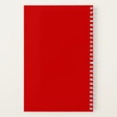 主パーソナライズされたキリスト教雑誌への信頼 ノートブック (裏面)