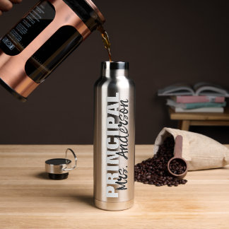 主パーソナライズされた体名スクリプト ウォーターボトル