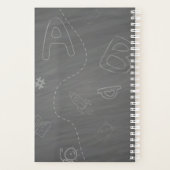 主パーソナライズされた義初年 プランナー手帳 (裏面)