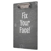 主パーソナライズされた要「顔の修正」 クリップボード (左)