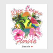 主ラルゴのTropのロック・ミュージック シール (シート)