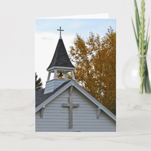 主与えに対して サンキューカード (正面)