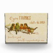 主与えに対して フォトブロック (正面)