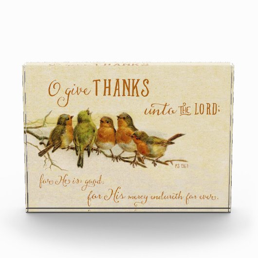 主与えに対して フォトブロック (正面)