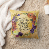 主与えに感謝してい感謝する クッション (ブランケット)