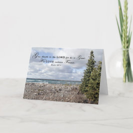 主与えに感謝してい – おめでとうございますカード カード