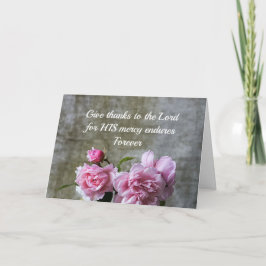 「主与えに感謝してい」イースターのノートカード ノートカード