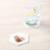 主与え感謝していに向かって秋のカボチャ ペーパーコースター (インサイチュ)