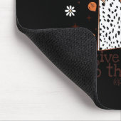 主与え感謝してい秋に対してキリスト教を横断感謝していする マウスパッド (コーナー)