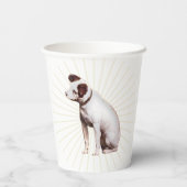 主人の声が犬をかじった 紙コップ (裏面)