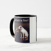 主人の声が聞こえるか？ マグカップ (正面左)