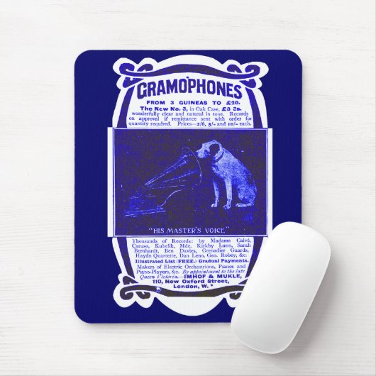 主人の声と マウスパッド (マウス)